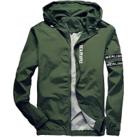 Green Men's Lightweight Breathable Jacket